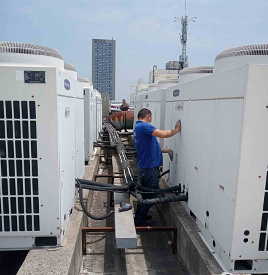 玛纳斯中央空调制热和不制冷系统维修方法